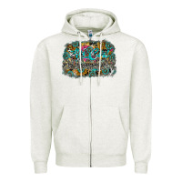 Oatmeal Heather hot mom summer Zipper Hoodie - CowhideDigitalArt