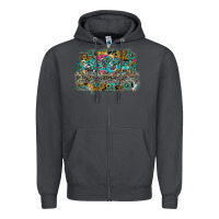 Smoke hot mom summer Zipper Hoodie - CowhideDigitalArt