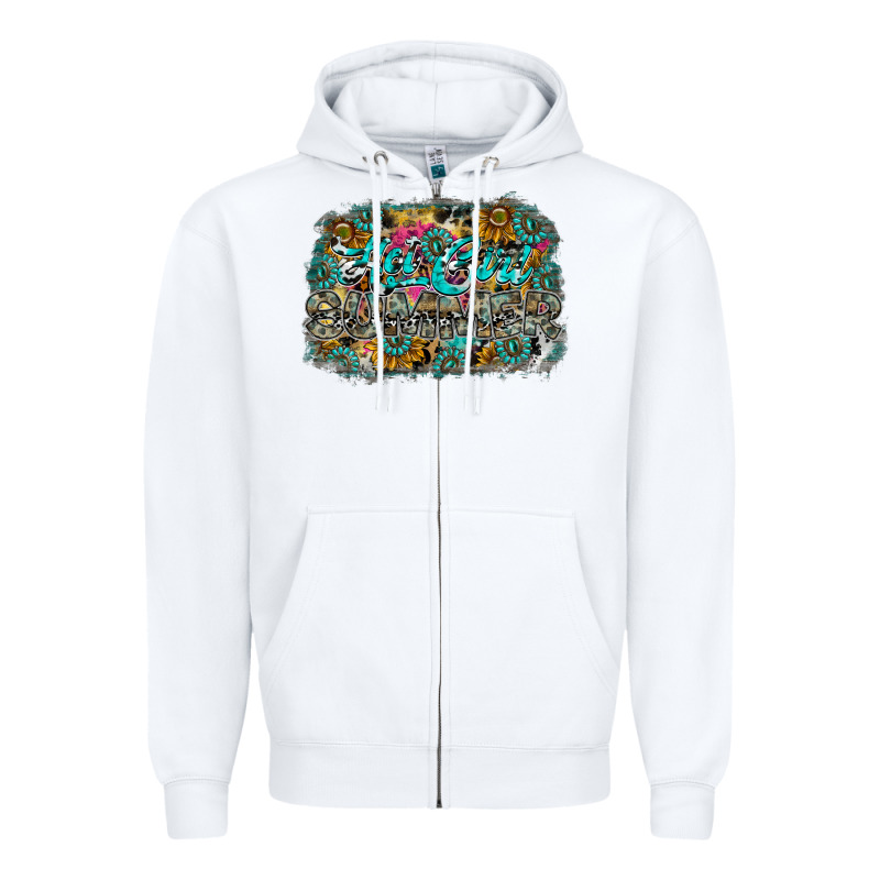 Hot Mom Summer Zipper Hoodie by CowhideDigitalArt | Teevron