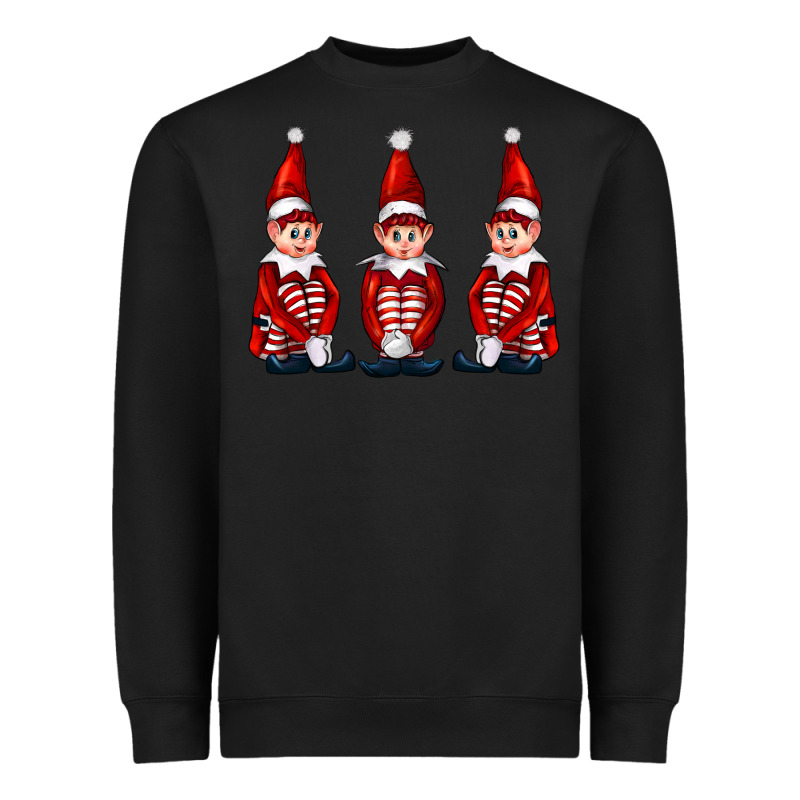 Christmas Elfs Heavyweight Sweatshirt by FaDigitalArtStudio | Teevron