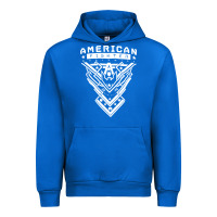 Cobalt American Fighter 3 Urban Hoodie - lanVoArt