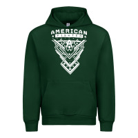 Forest Green American Fighter 3 Urban Hoodie - lanVoArt