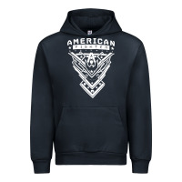 Navy American Fighter 3 Urban Hoodie - lanVoArt