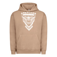 Pigment Burro American Fighter 3 Urban Hoodie - lanVoArt