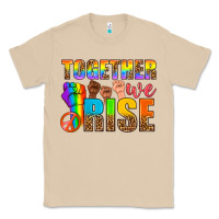 Mushroom LGBTQ+ together we rise Classic Tee - NancyCooperArtShop
