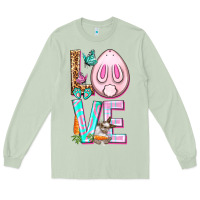 Matcha Love Rabbit Easter Day Long Sleeve Tee - HowdyJamesFarm