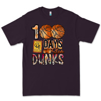 Plum 100 of days slam dunks Premium Tee - SublimationCraftShop