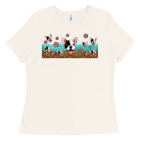 Bone french bulldogs Ladies Tee - Jasminsmagicworld
