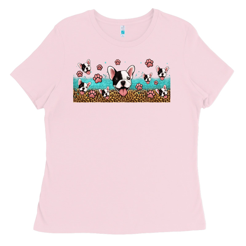 French Bulldogs Ladies Tee by Jasminsmagicworld | Teevron