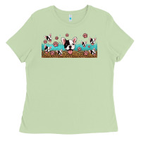 Matcha french bulldogs Ladies Tee - Jasminsmagicworld