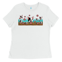 White french bulldogs Ladies Tee - Jasminsmagicworld