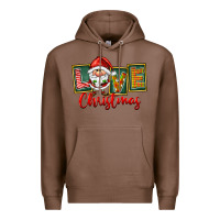 Chestnut Love Christmas Gnome Santa Premium Hoodie - FaDigitalArtStudio
