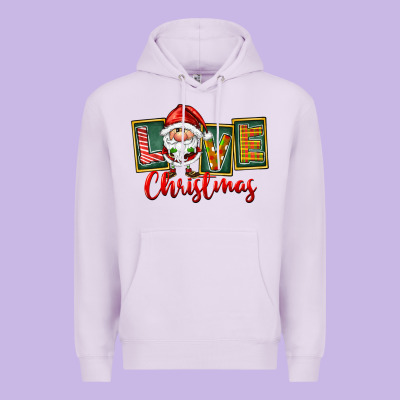 Love Christmas Gnome Santa Premium Hoodie Designed By Fadigitalartstudio