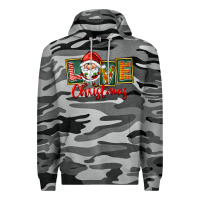 Slate Camo Love Christmas Gnome Santa Premium Hoodie - FaDigitalArtStudio