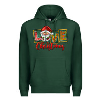 Sports Green Love Christmas Gnome Santa Premium Hoodie - FaDigitalArtStudio