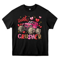 Black name monster truck heartbreaker Heavy Core Tee - LillyAllenDesigns