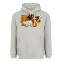 Moon Dust Farm Life Fall Pig Cow Rooster Heavyweight Hoodie - Artiststas
