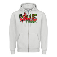 Love Summer Zipper Hoodie | Teevron