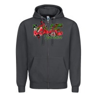 Smoke Love Summer Zipper Hoodie - CowhideDigitalArt