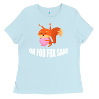 Baby Blue Oh, For Fox Sake Ladies Tee - Bettercallsaul