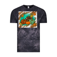 Cloud Black happy fall Vintage Tee - TumblerDesignByShophia