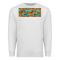 Oatmeal Heather Farm life fall Premium Sweatshirt - Artiststas