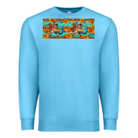 Ocean Blue Farm life fall Premium Sweatshirt - Artiststas