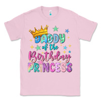 Bubblegum Pink daddy of the birthday princess Classic Tee - NancyCooperArtShop