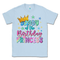 Dusty Blue daddy of the birthday princess Classic Tee - NancyCooperArtShop