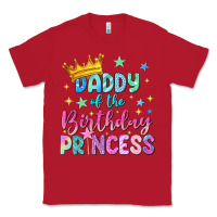 Red daddy of the birthday princess Classic Tee - NancyCooperArtShop