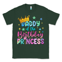 Sports Green daddy of the birthday princess Classic Tee - NancyCooperArtShop
