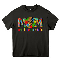 Asphalt empowering autism mom life Heavy Core Tee - LillyAllenDesigns