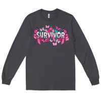 Smoke Cancer survivor Cancer Awareness Long Sleeve Tee - HowdyJamesFarm