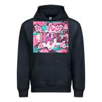 Navy hope breast cancer Urban Hoodie - AdoDesignShop