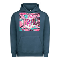 Pigment Midnight Navy hope breast cancer Urban Hoodie - AdoDesignShop