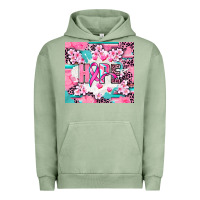 Pigment Oil Green hope breast cancer Urban Hoodie - AdoDesignShop