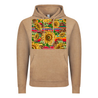 Vintage Coffee mexican sunflowers Vintage Hoodie - TumblerDesignByShophia