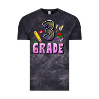Cloud Black Third Grade Vintage Tee - RanaPortraitStore