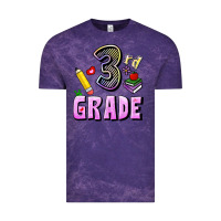 Cloud Purple Third Grade Vintage Tee - RanaPortraitStore