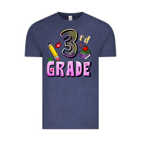 Vintage Denim Third Grade Vintage Tee - RanaPortraitStore