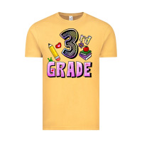 Vintage Mustard Third Grade Vintage Tee - RanaPortraitStore