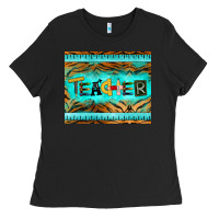 Black teacher mousepad Ladies Tee - BarkalooDesign