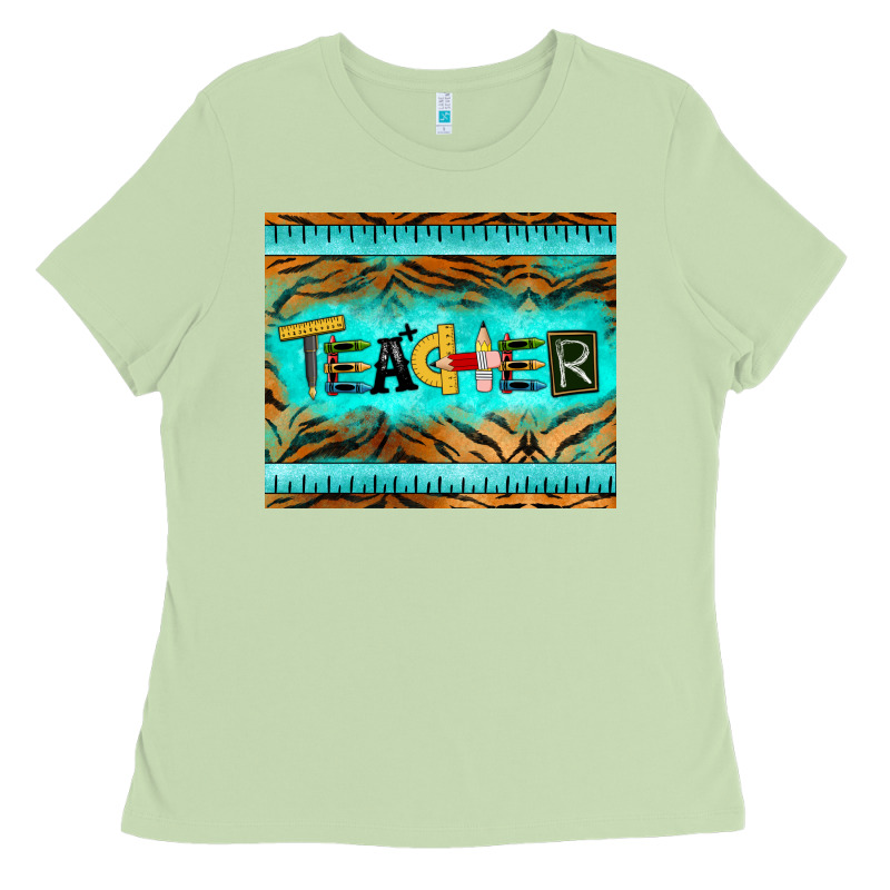 Teacher Mousepad Ladies Tee by BarkalooDesign | Teevron