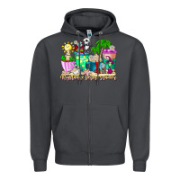 Smoke nightmare before summer coffee cups Zipper Hoodie - CowhideDigitalArt