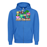 True Royal nightmare before summer coffee cups Zipper Hoodie - CowhideDigitalArt