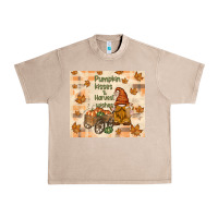 French Oak pumpkin kisses and harvest wishes Urban Heavy Tee - TumblerDesignByShophia