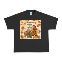 Pigment Black pumpkin kisses and harvest wishes Urban Heavy Tee - TumblerDesignByShophia
