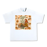 White pumpkin kisses and harvest wishes Urban Heavy Tee - TumblerDesignByShophia
