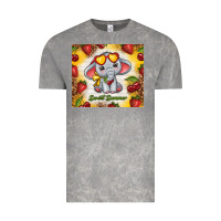 Cloud Rock sweet summer cute elephant Vintage Tee - TumblerDesignByShophia
