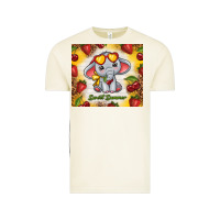 Vintage Arctic sweet summer cute elephant Vintage Tee - TumblerDesignByShophia